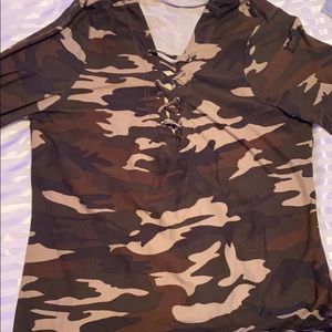 Camouflage long sleeve